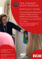 Spotlight tours are back for 2022  (c) Stained Glass Museum